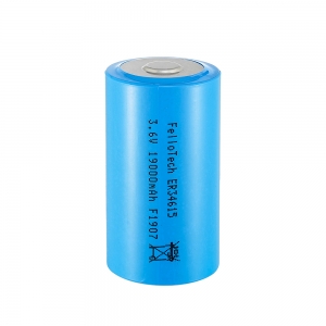 d размер 3.6v 19000mAh литиевая основная батарея lisocl2 er34615