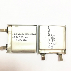 ft603030p 3.7 В 520 мАч литий-ионный аккумулятор с сертификатом