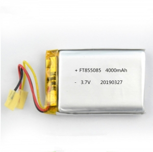 3.7 В литий-полимерная батарея ft855085p с сертификатом ul