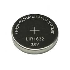 3,6 В кнопочный элемент lir1632