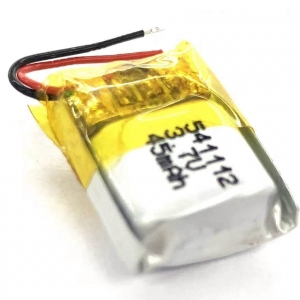 высокое качество 541112 3.7 В 45 мАч литий-ионный полимерный аккумулятор для цифровых продуктов
