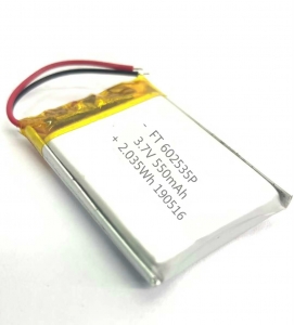 ft602535p 3.7 В 500 мАч литий-ионный полимерный аккумулятор
