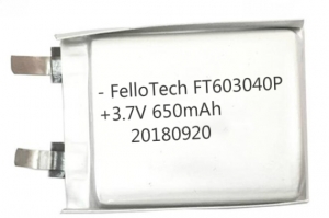 ft603040p 3.7 В 650 мАч литий-полимерный аккумулятор с сертификатом