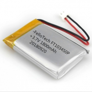 1800 мАч 3.7 В литий-полимерный аккумулятор ft103450p с сертификатом ul