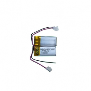 3.7 В 50 мАч износостойкий литий-полимерный аккумулятор ft371025p