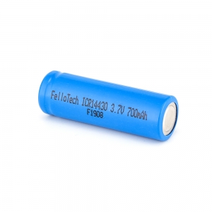 3.7 В 650 мАч icr14430 литий-ионный элемент, используемый для света крышки, GPS и т. Д.