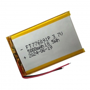3.7 В 5000 мАч литий-полимерные аккумуляторы ft776091p