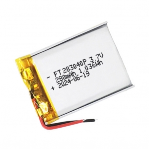 3.7 В литий-полимерный аккумулятор Bluetooth-плеер ft283040p