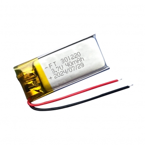 3.7 В 40 мАч bluetooth наушники липо батареи ft301220p